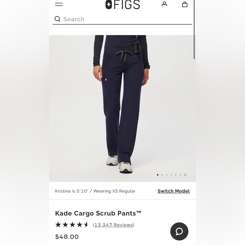 Kade Cargo Scrub Pant